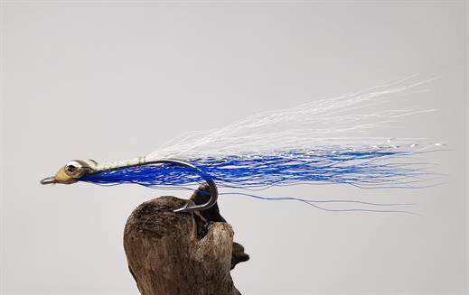 Blue & White Clouser Minnow