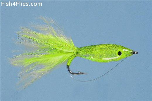 Mihulkas Pryzm Minnow Chartreuse