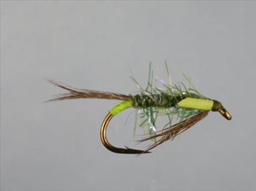 Diawl Bach UV Straggle Damsel Green