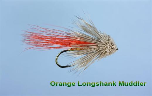 Orange Minnow Muddler