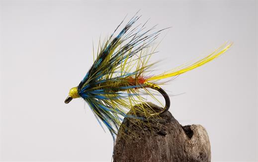 Golden Olive Bumble Trout Fly #12 Pack Of 3 