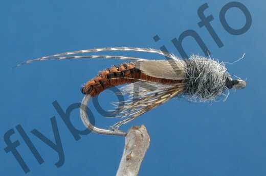 Crocheted Caddis Emerger