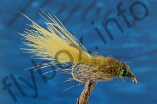 Leaded Eyed Marabuo Damsel Golden Olive Nymph