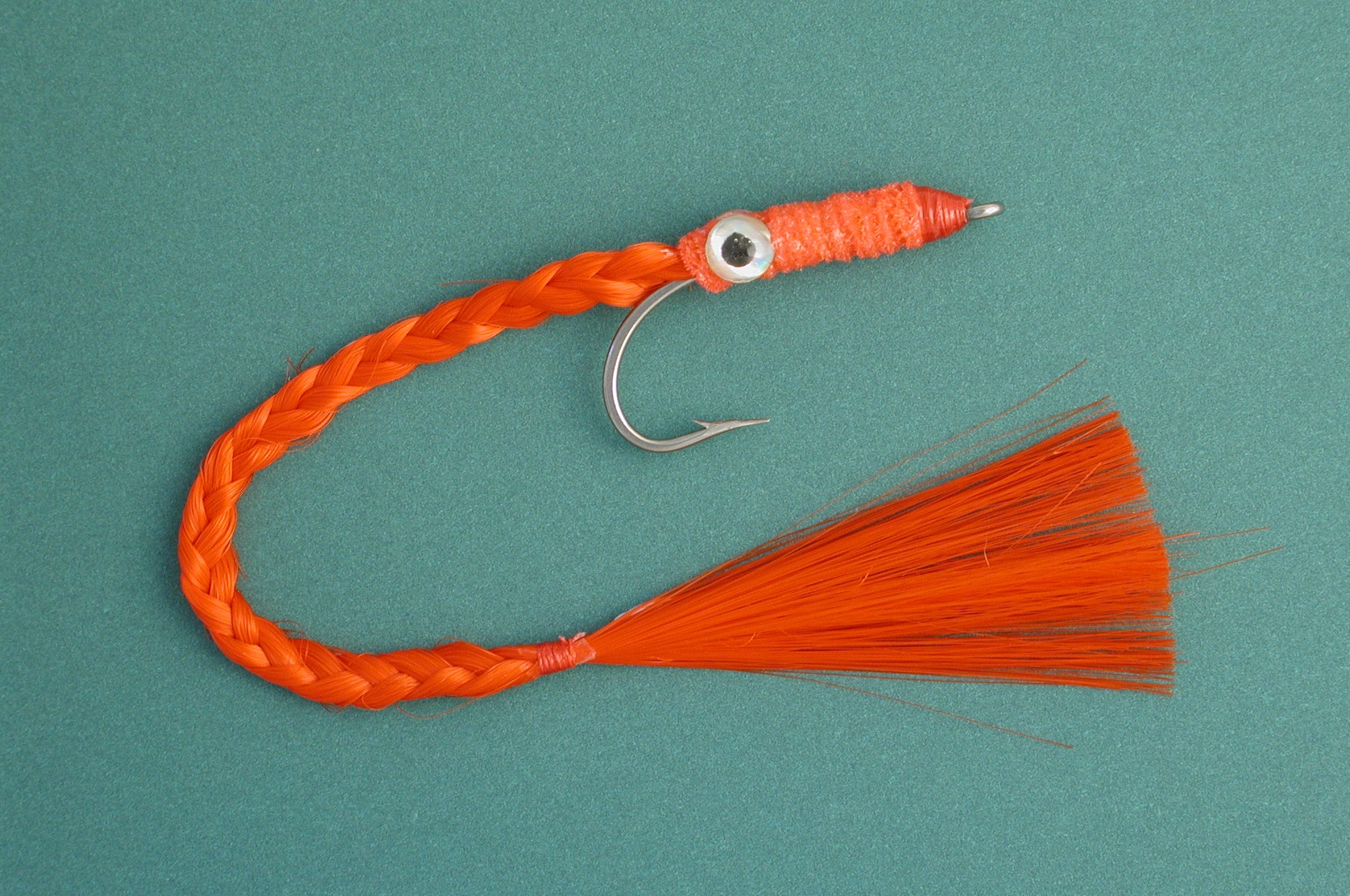 Braided Cuda Fly Red