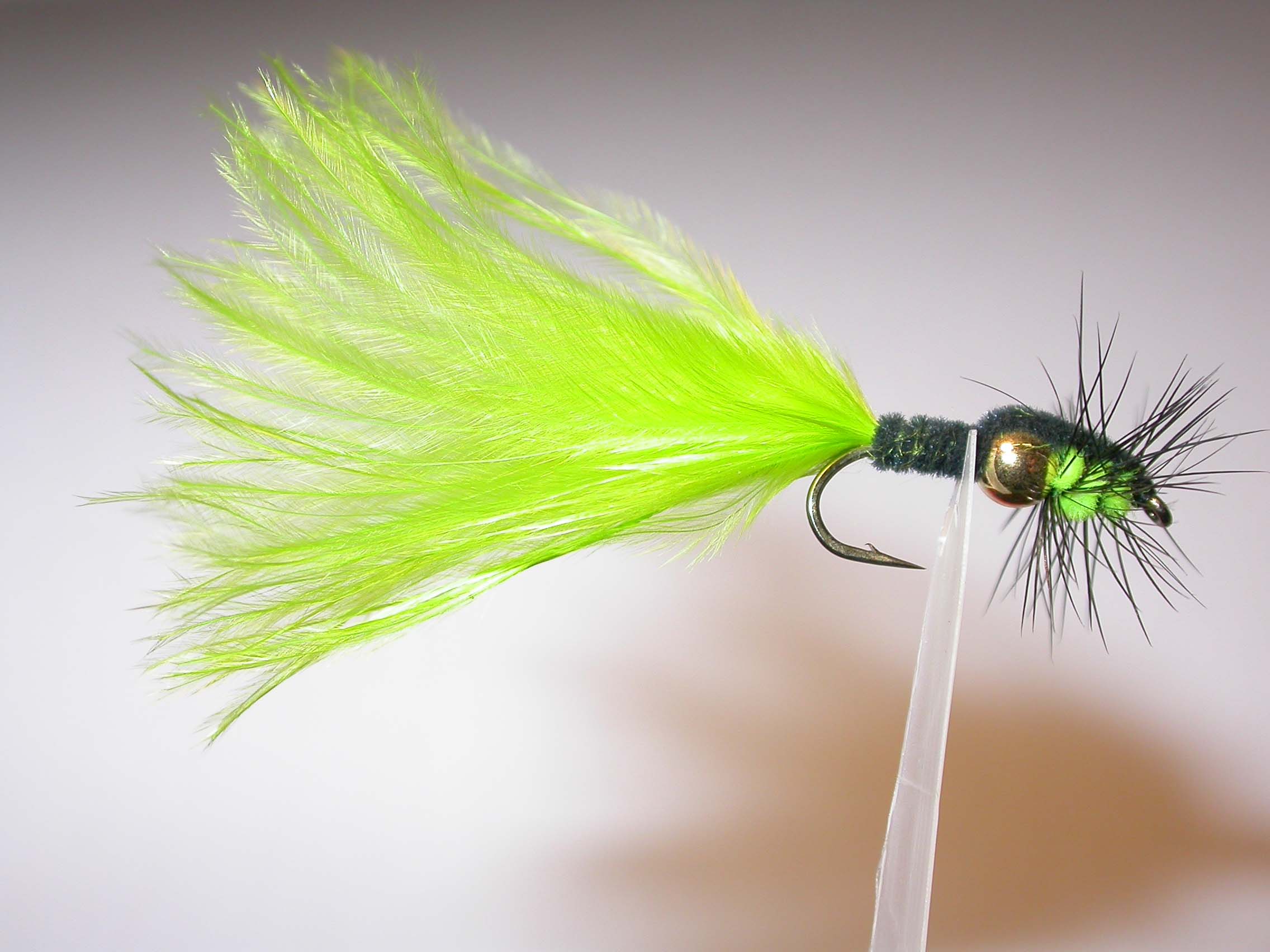 Montana Hot Green Marabou