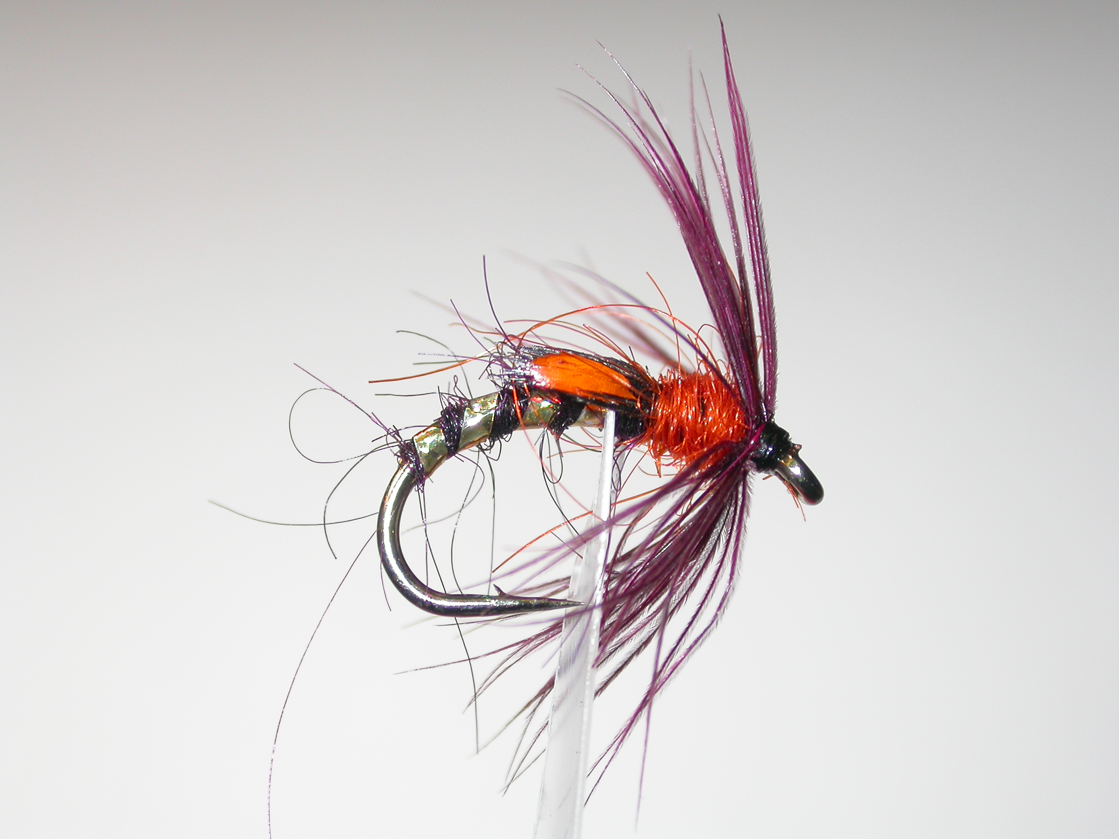 Orange and Claret Buzzer JC