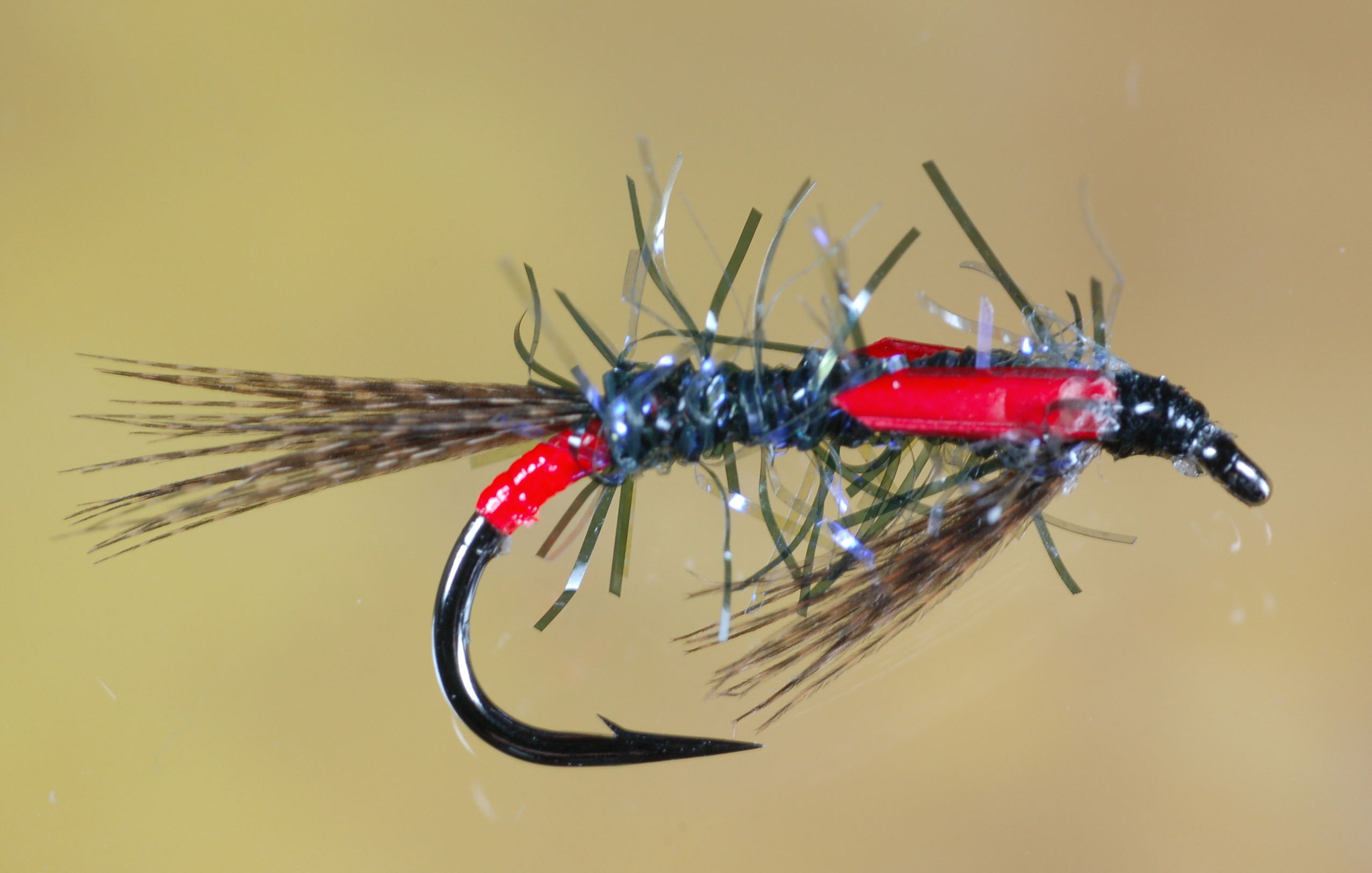 UV Straggle Black and Red Diawl Bach