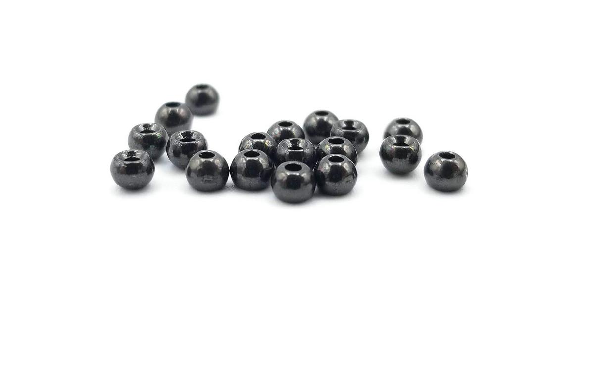 Black Nickel Round Stone