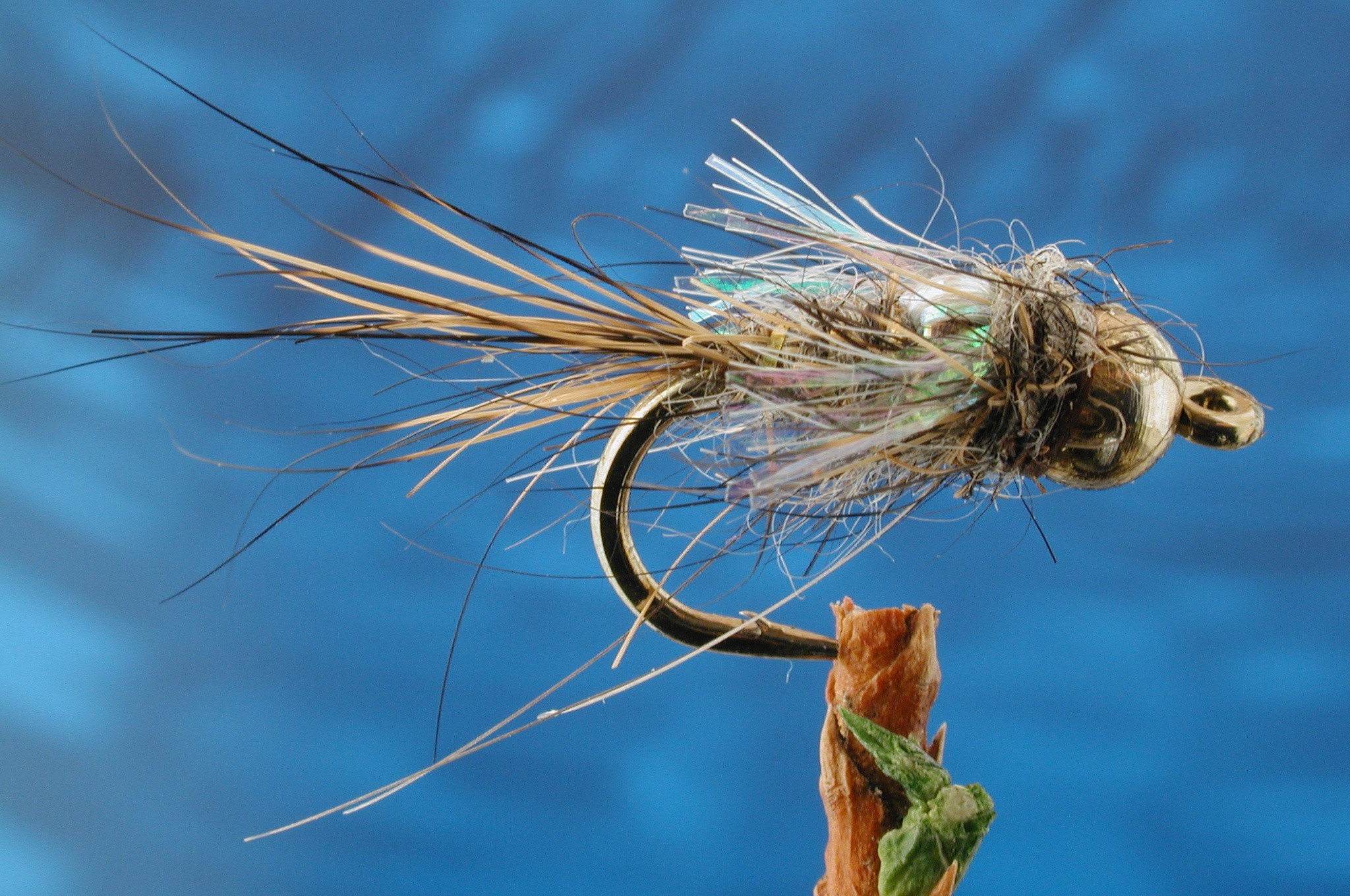Tungsten Pearly Dark Hares Ear Nymph