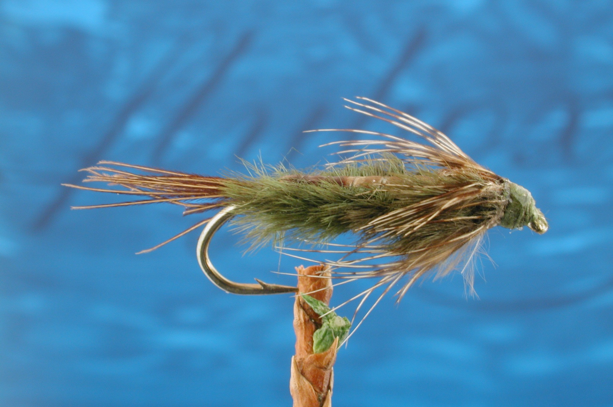 A R Mayfly Nymph Olive