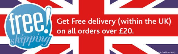 Free delivery on all orders over £20